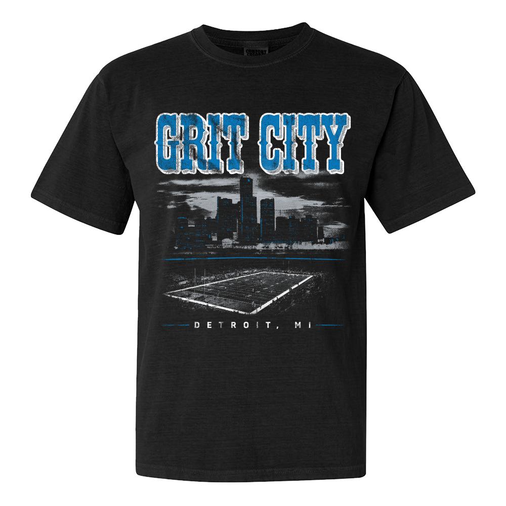 Grit City Detroit Tee-T-Shirts-Barstool Sports-Barstool Sports