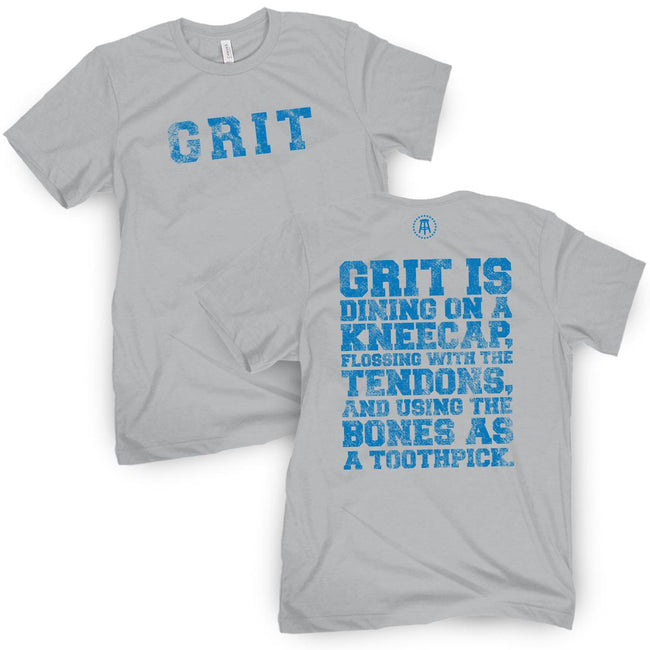 Grit Tee-T-Shirts-Pardon My Take-Grey-S-Barstool Sports