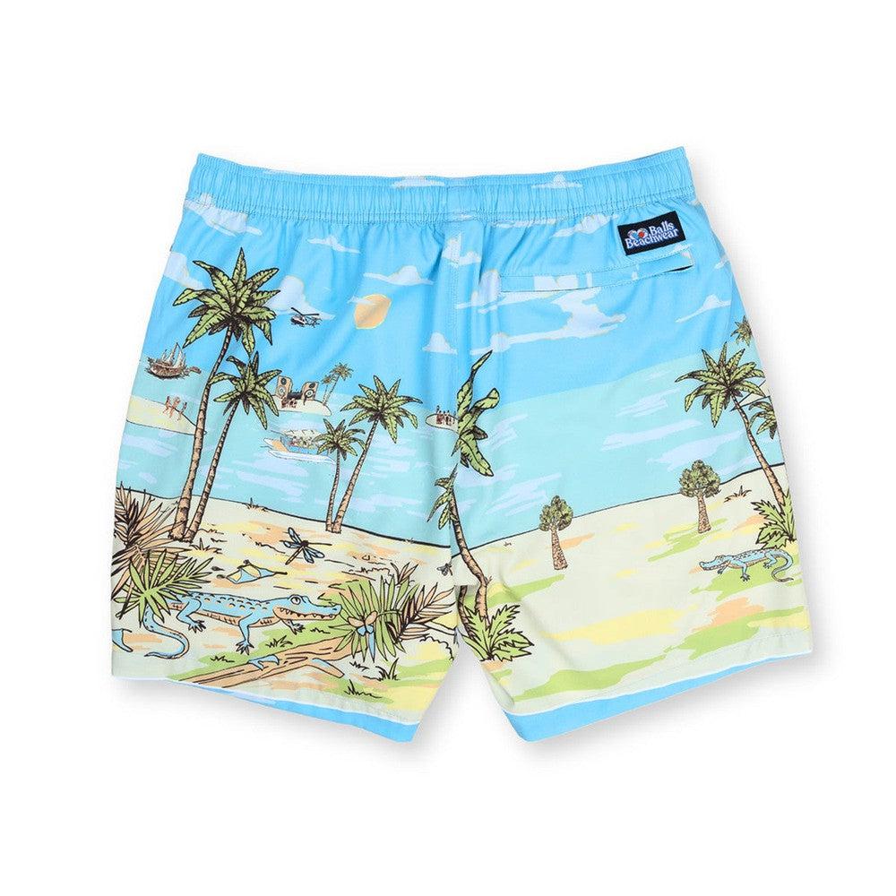 Balls Beachwear Party Island Swim Trunks-Swimwear-Balls Beachwear-Barstool Sports