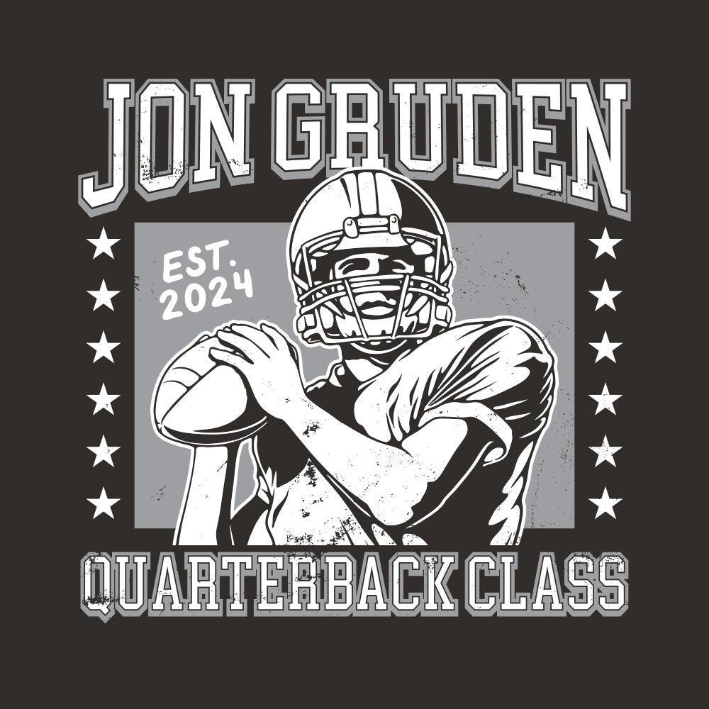 Gruden QB Class Premium Hoodie-Hoodies & Sweatshirts-Coach Gruden-Barstool Sports
