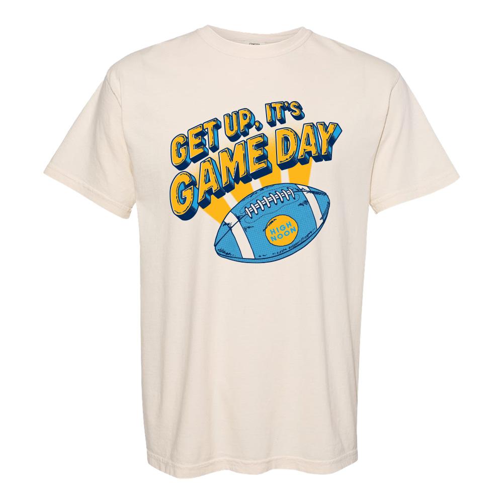 It's Game Day High Noon Tee-T-Shirts-Nooners-Ivory-S-Barstool Sports