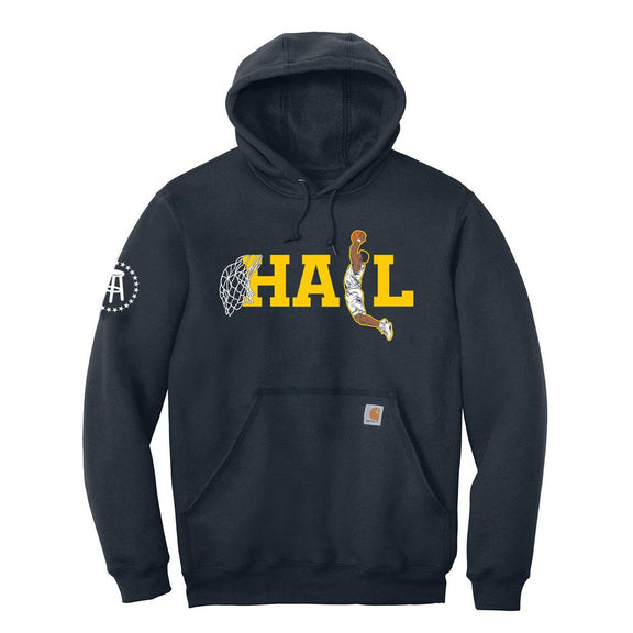 Hail Dunk Premium Hoodie-Hoodies & Sweatshirts-Barstool Sports-Navy-S-Barstool Sports
