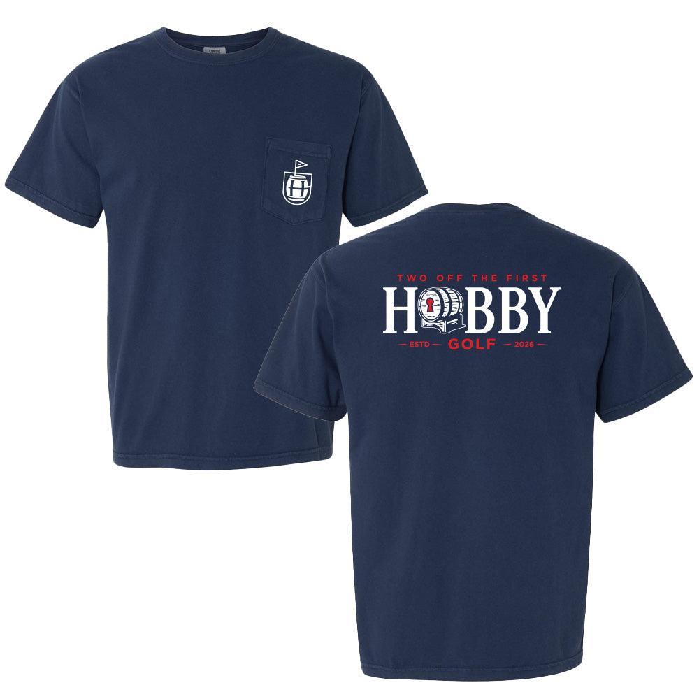Barstool Golf Fireworks Pocket Tee - Fore Play Fan Gear & Merch