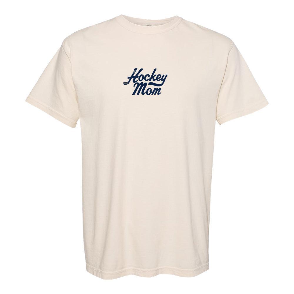 Hockey Mom Tee-T-Shirts-Barstool Sports-Ivory-S-Barstool Sports