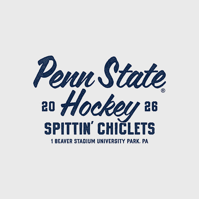 Penn State Hockey x Spittin Chiclets Hockey Valley Hoodie-Hoodies & Sweatshirts-Spittin Chiclets-Barstool Sports