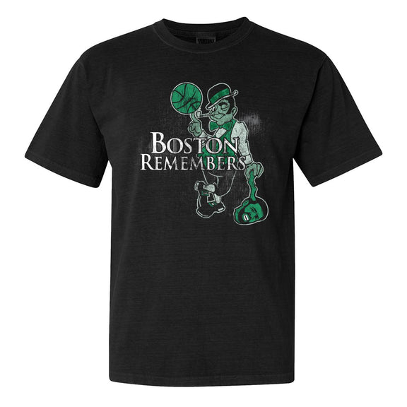Boston Remembers Tee-T-Shirts-Barstool Sports-Black-S-Barstool Sports
