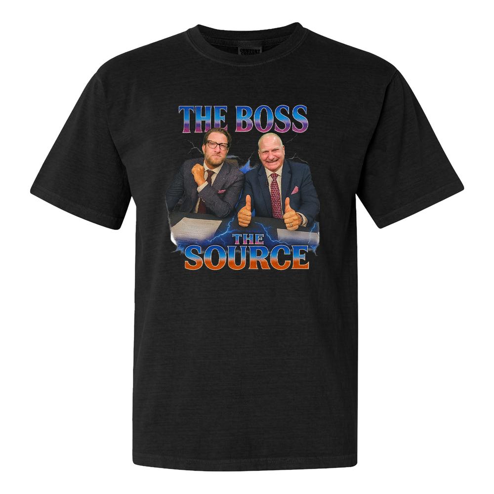 The Source Tee-T-Shirts-Barstool Sports-Black-S-Barstool Sports