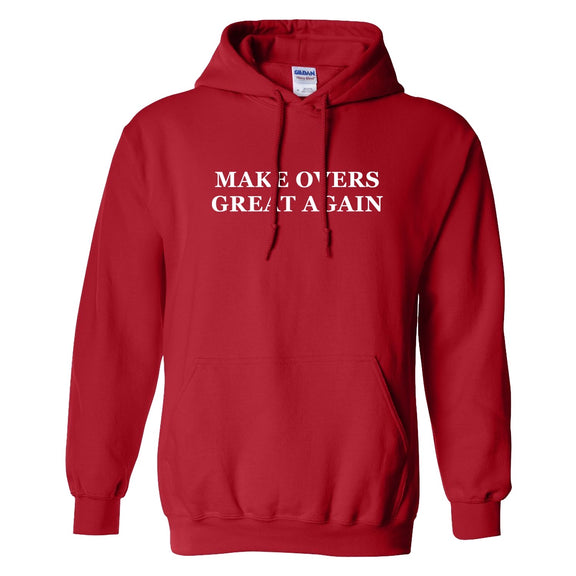 Make Overs Great Hoodie-Hoodies & Sweatshirts-Barstool Sports-Red-S-Barstool Sports