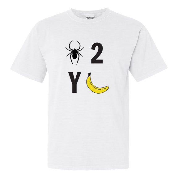 Spider 2 Y Banana Tee-T-Shirts-Coach Gruden-White-S-Barstool Sports