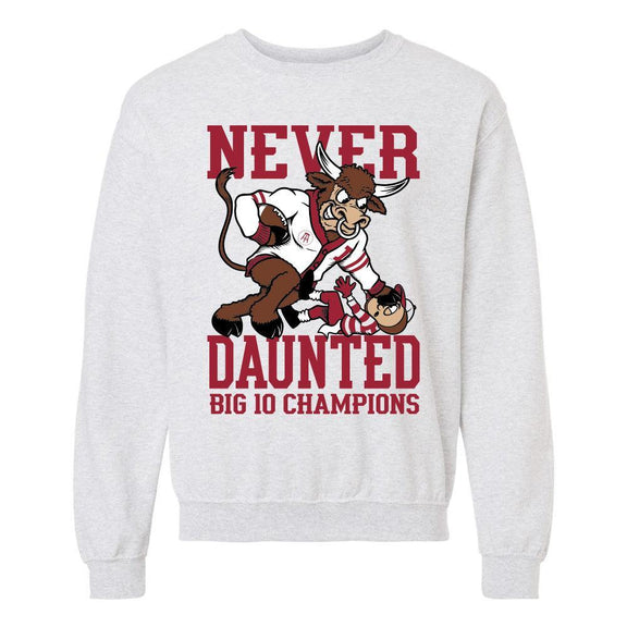 Never Daunted Crewneck-T-Shirts-Barstool U-Barstool Sports