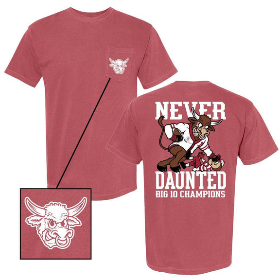 Never Daunted Pocket Tee-T-Shirts-Barstool U-Barstool Sports