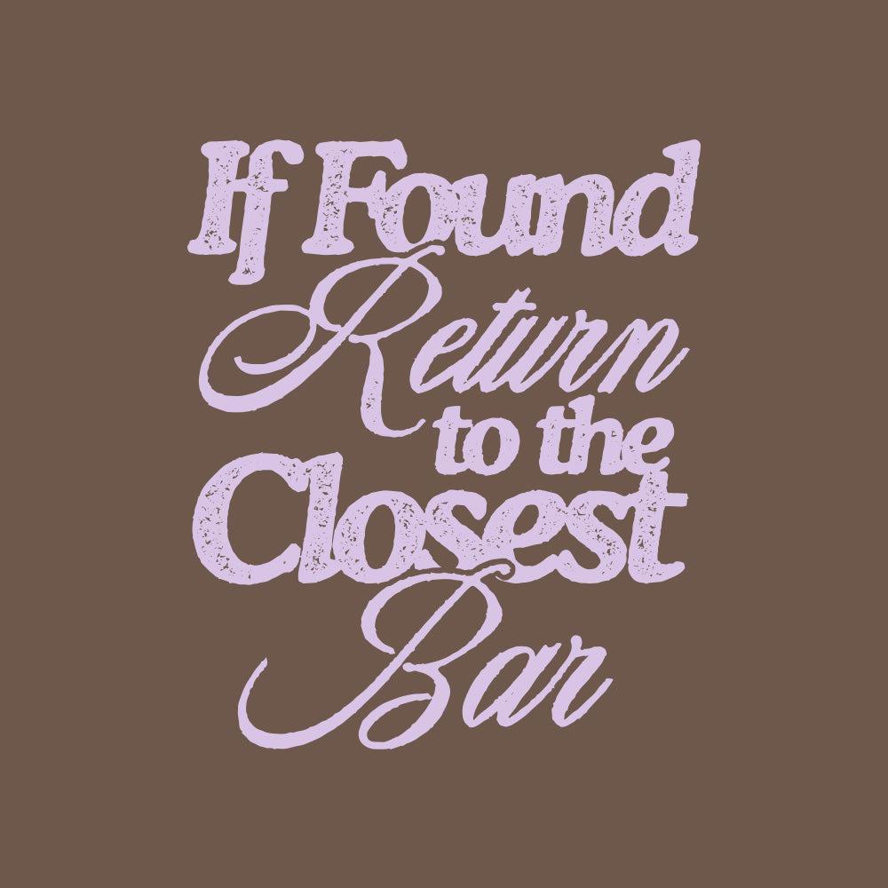 If Found Return Tee-T-Shirts-In The Slot-Barstool Sports