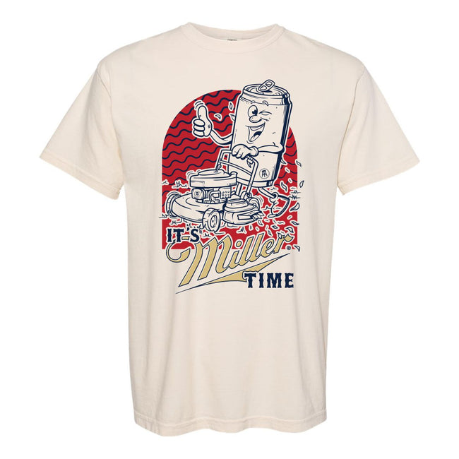 It's Miller Time Tee-T-Shirts-Barstool Chicago-Ivory-S-Barstool Sports