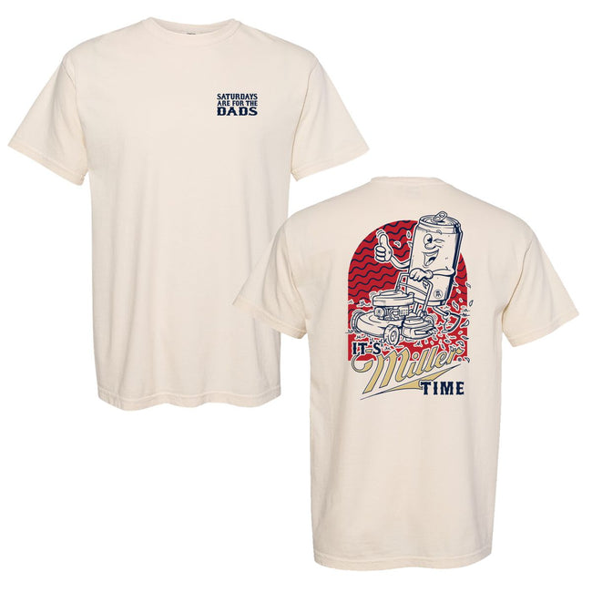 It's Miller Time x SAFTD Tee-T-Shirts-Barstool Chicago-Ivory-S-Barstool Sports