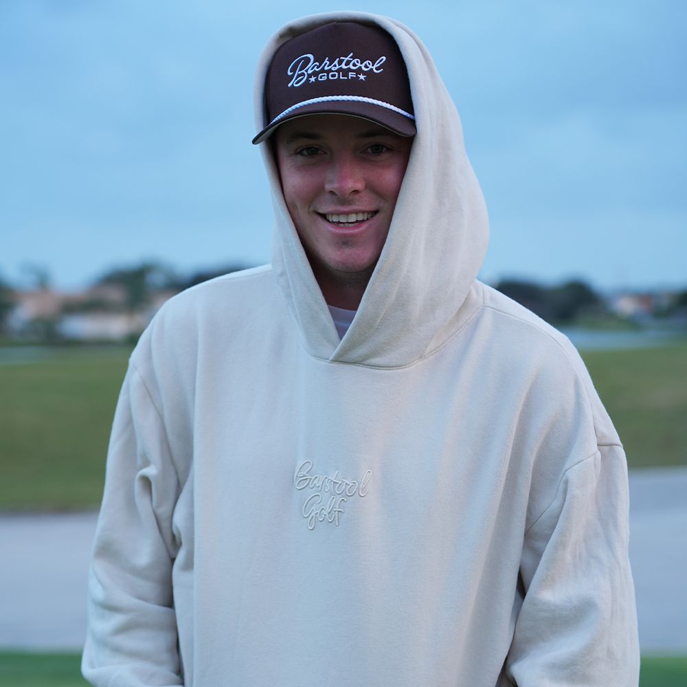 Barstool Golf Embroidered Hoodie-Hoodies & Sweatshirts-Fore Play-Barstool Sports