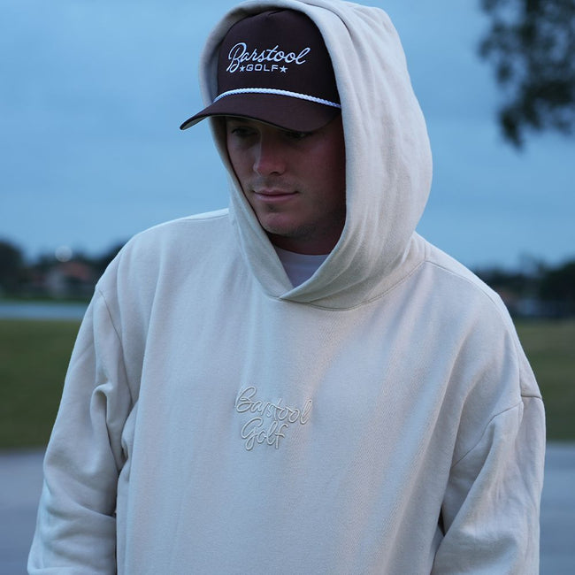 Barstool Golf Embroidered Hoodie-Hoodies & Sweatshirts-Fore Play-Barstool Sports