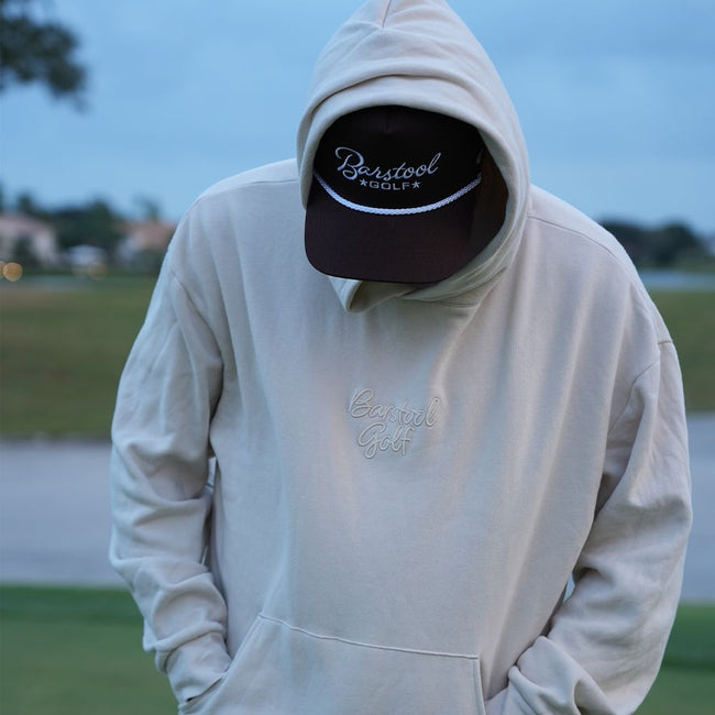 Barstool Golf Embroidered Hoodie-Hoodies & Sweatshirts-Fore Play-Barstool Sports