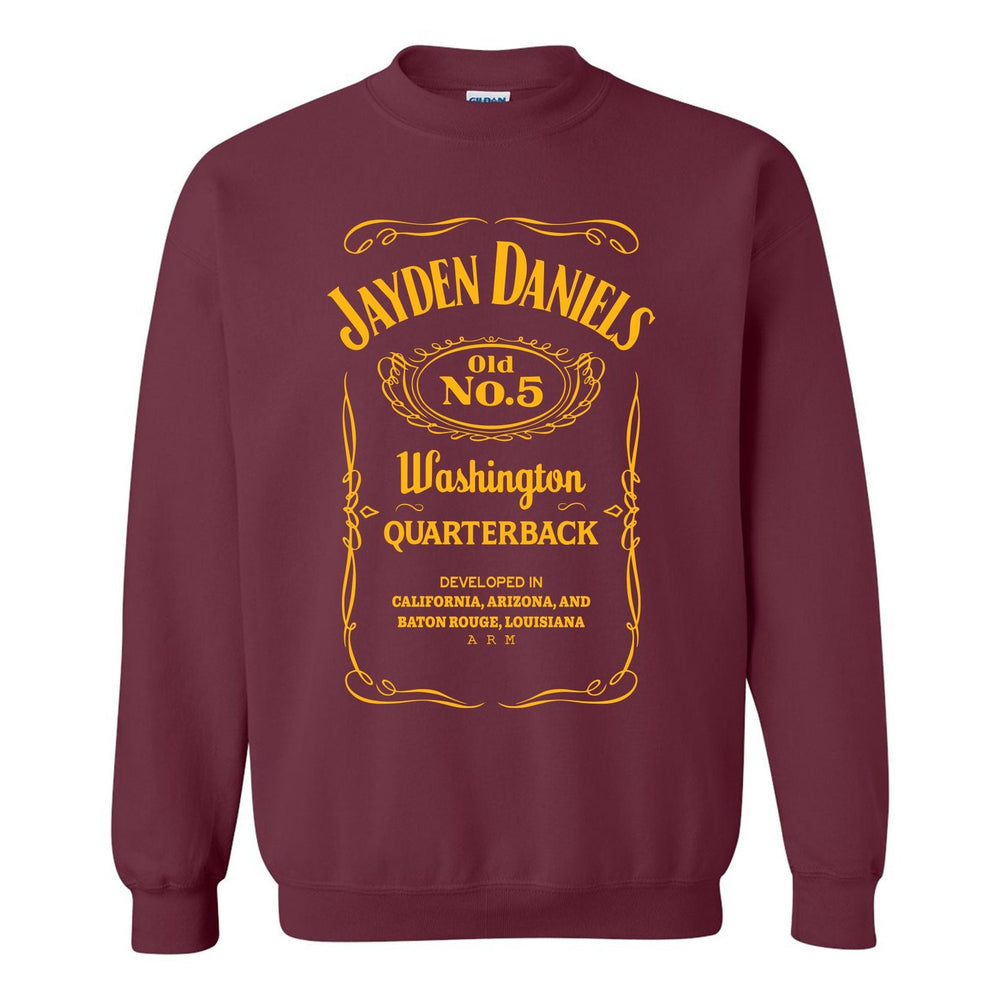 QB5 Crewneck-Crewnecks-Pardon My Take-Maroon-S-Barstool Sports