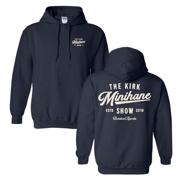 The Kirk Minihane Show Script Hoodie-Hoodies & Sweatshirts-The Kirk Minihane Show-Barstool Sports