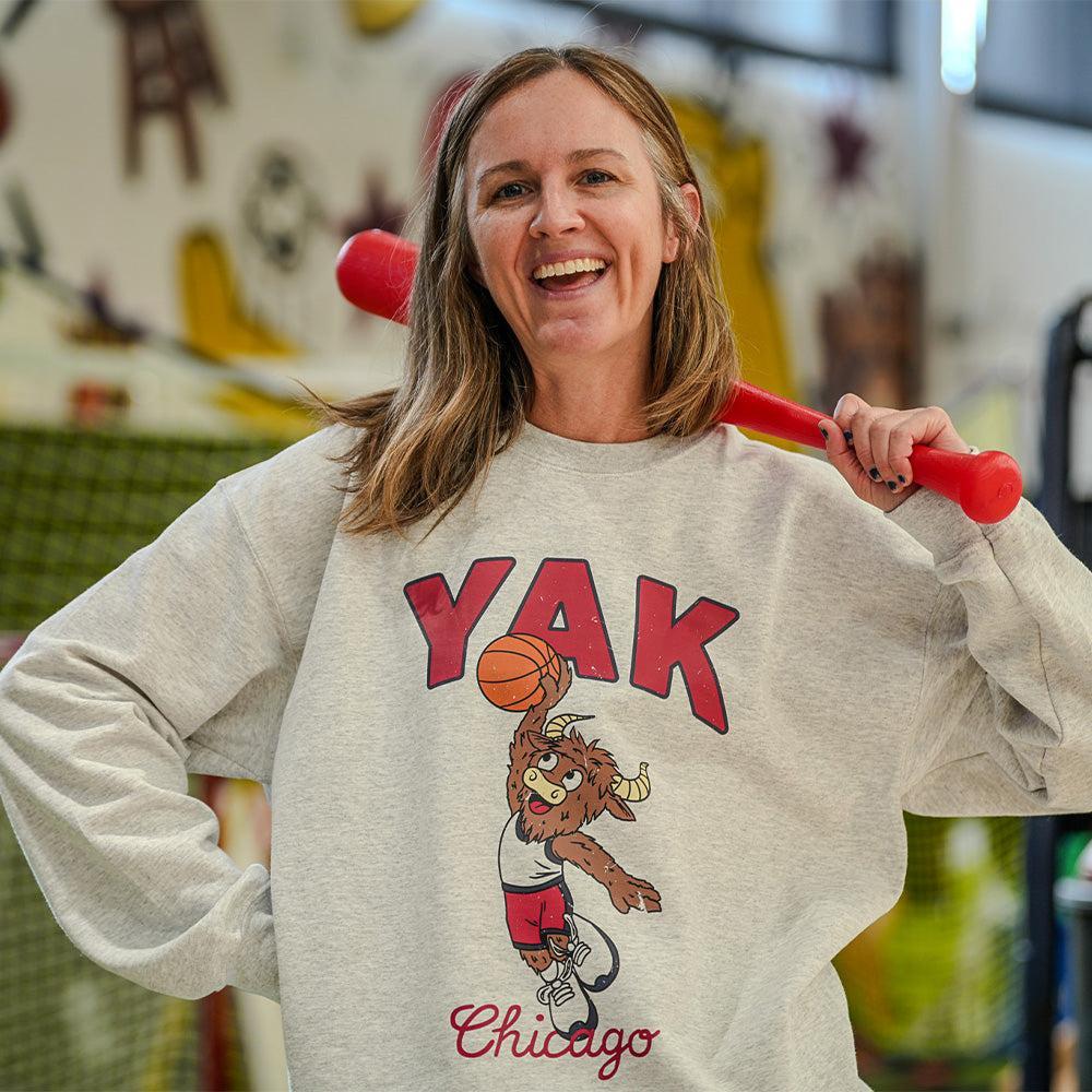YAK Basketball Crewneck-Crewnecks-The Yak-Barstool Sports
