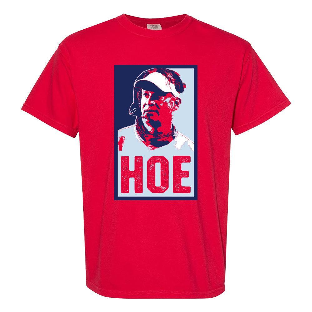 Hoe Tee-T-Shirts-Barstool Sports-Red-S-Barstool Sports