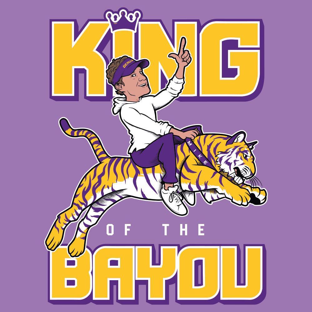 King Of The Bayou Pocket Tee-T-Shirts-Barstool Sports-Barstool Sports