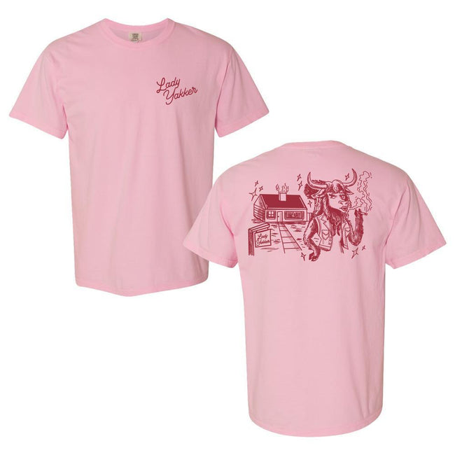 Lady Yakkers Tee-T-Shirts-The Yak-Pink-S-Barstool Sports