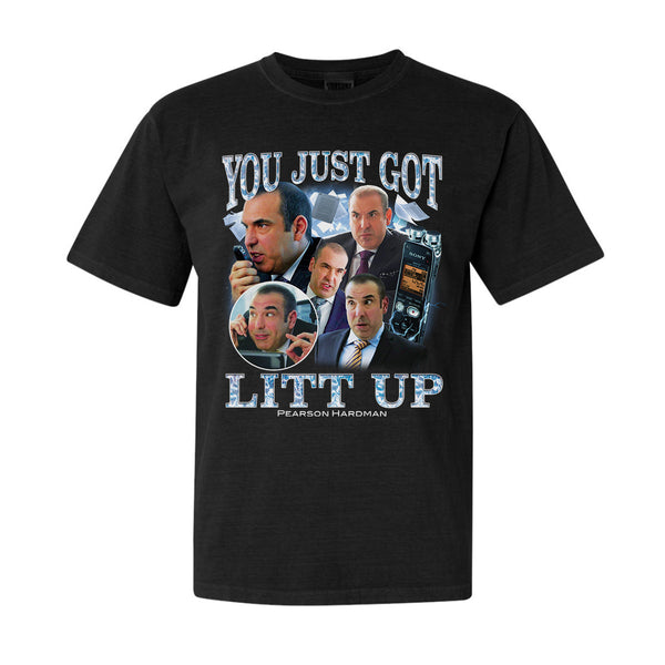 Suits Louis Litt You Just Got Litt Up Tshirt T-Shirt t shirt man