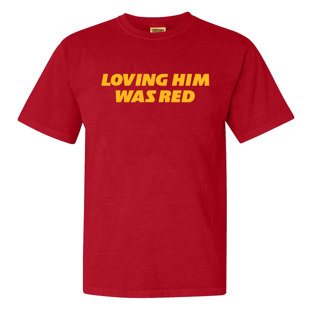 Loving Him KC Tee-T-Shirts-Barstool Sports-Red-S-Barstool Sports