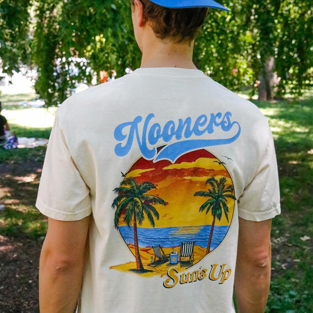 Nooners Sunset Pocket Tee-T-Shirts-Nooners-Barstool Sports