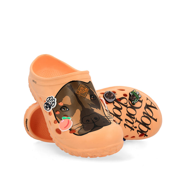 Miss Peaches x Muckster Lite Clogs-Footwear-Barstool Sports-Peach-5-Barstool Sports