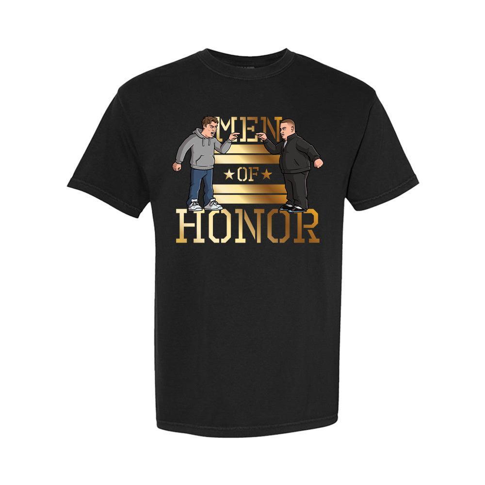 Men of Honor Tee-T-Shirts-Barstool Sports-Black-S-Barstool Sports