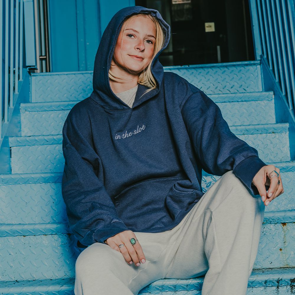 In The Slot Embroidered Hoodie-Hoodies & Sweatshirts-M00bie-Barstool Sports