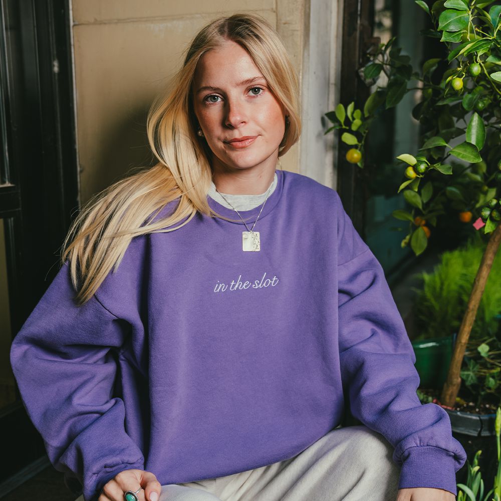 In The Slot Embroidered Crewneck-Crewnecks-M00bie-Barstool Sports