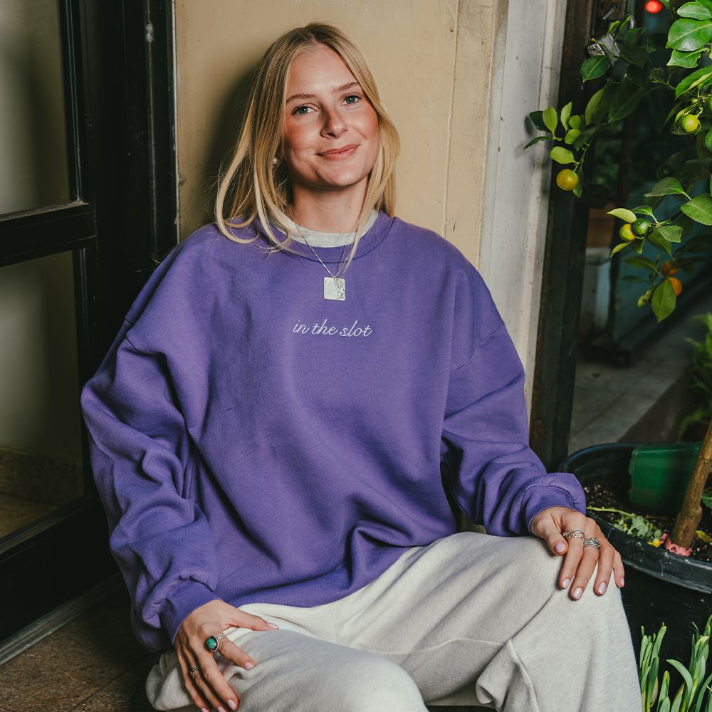 In The Slot Embroidered Crewneck-Crewnecks-M00bie-Barstool Sports