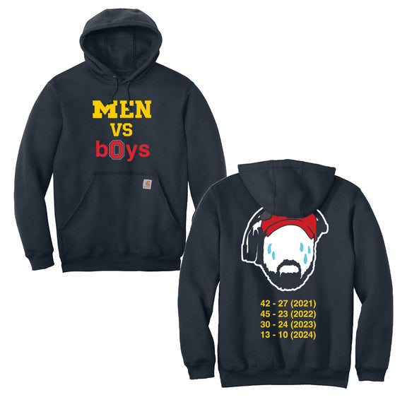 Men vs Boys 2024 Premium Hoodie