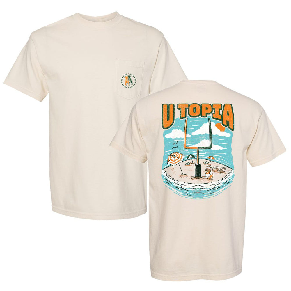 U Topia Pocket Tee-T-Shirts-Barstool U-Ivory-S-Barstool Sports