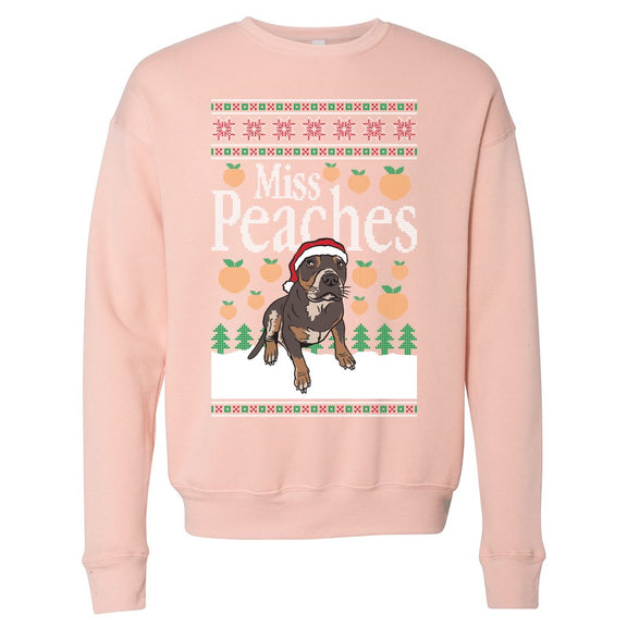 Miss Peaches Premium Ugly Sweater-Ugly Sweaters-Barstool Sports-Barstool Sports