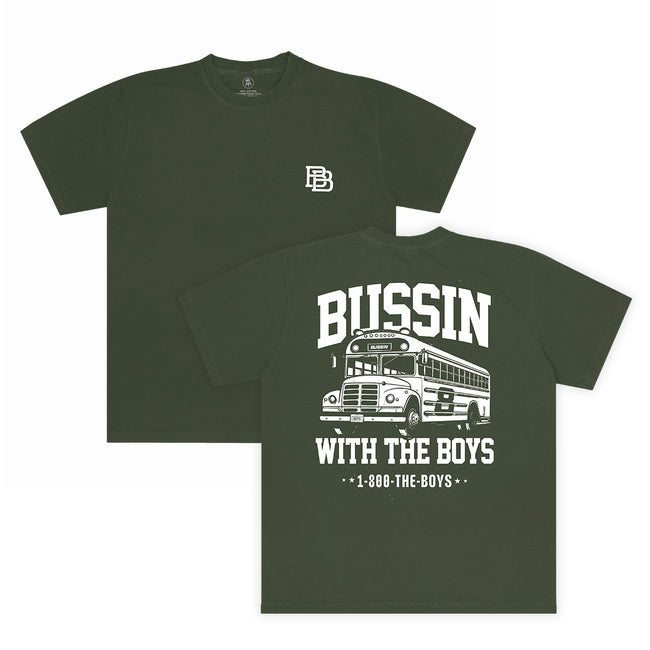 Bussin With The Boys BB Tee-T-Shirts-Bussin With The Boys-Green-S-Barstool Sports