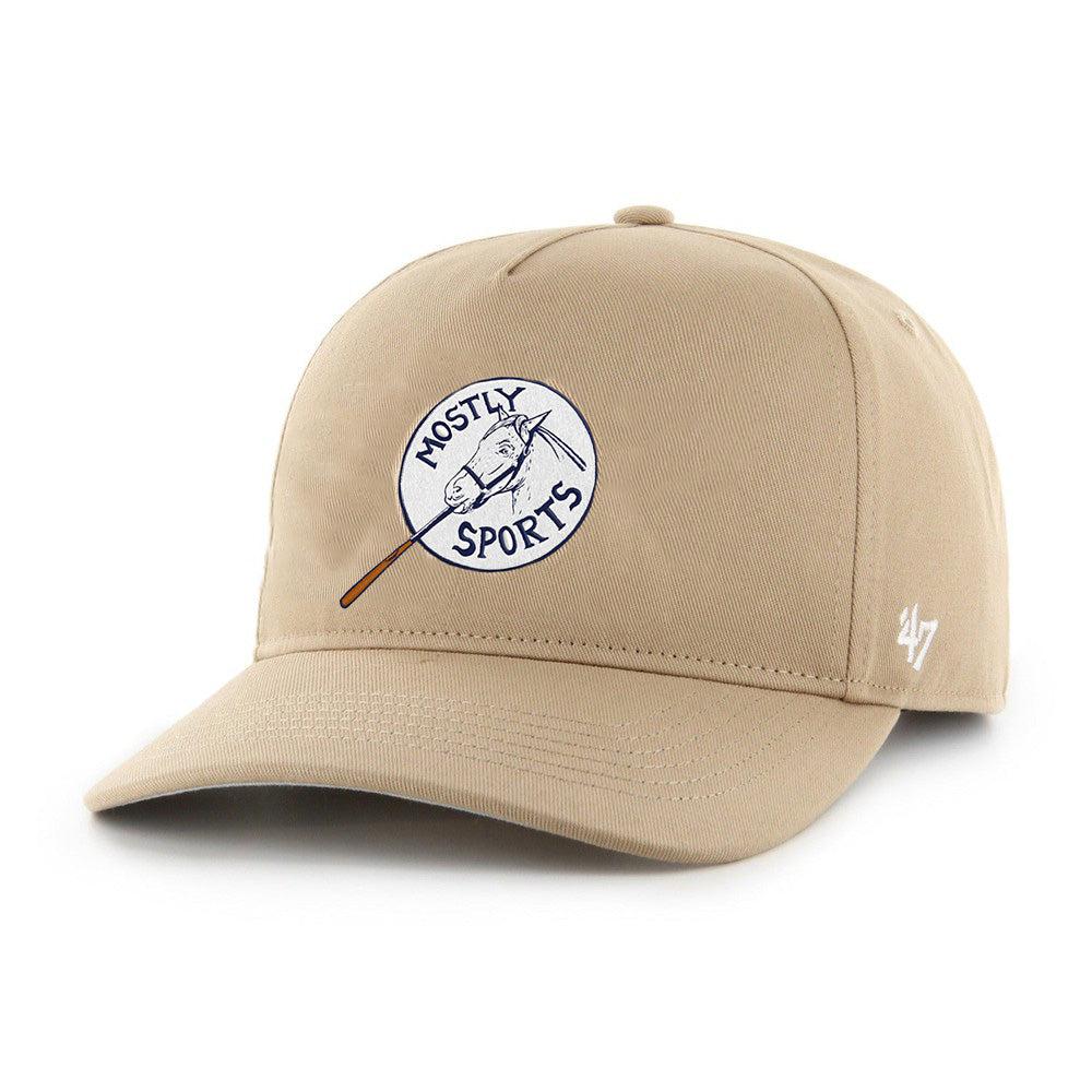 Mostly Sports 100 '47 Hitch Snapback Hat-Hats-Mostly Sports-Khaki-One Size-Barstool Sports