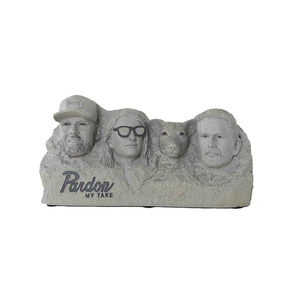 PMT Mt. Rushmore Collectible Statue-Accessories-Pardon My Take-Gray-One Size-Barstool Sports