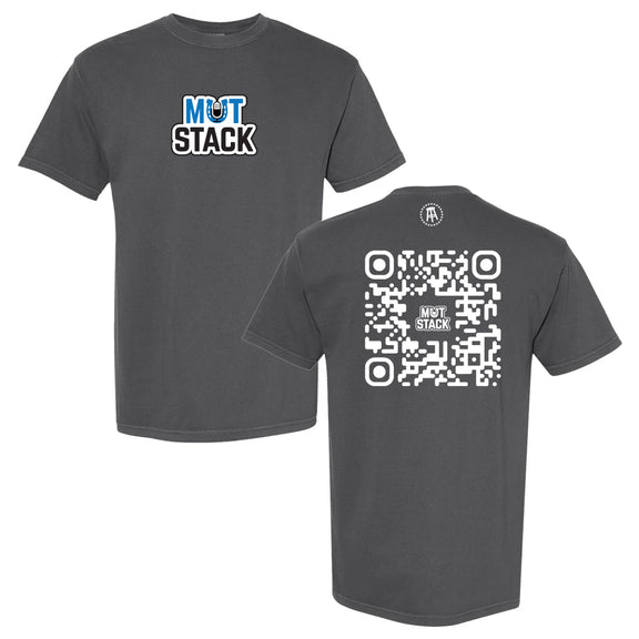 MutStack QR Tee-T-Shirts-Barstool Sports-Grey-S-Barstool Sports
