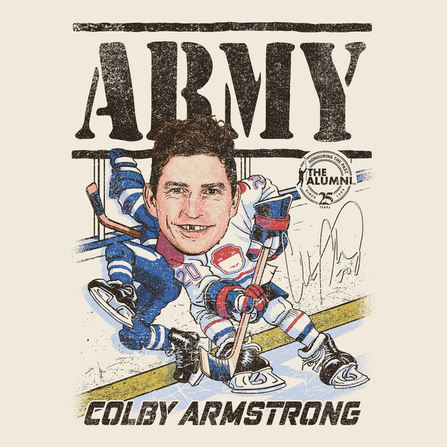 Spittin Chiclets x NHL Alumni Association Army Tee-T-Shirts-Spittin Chiclets-Barstool Sports