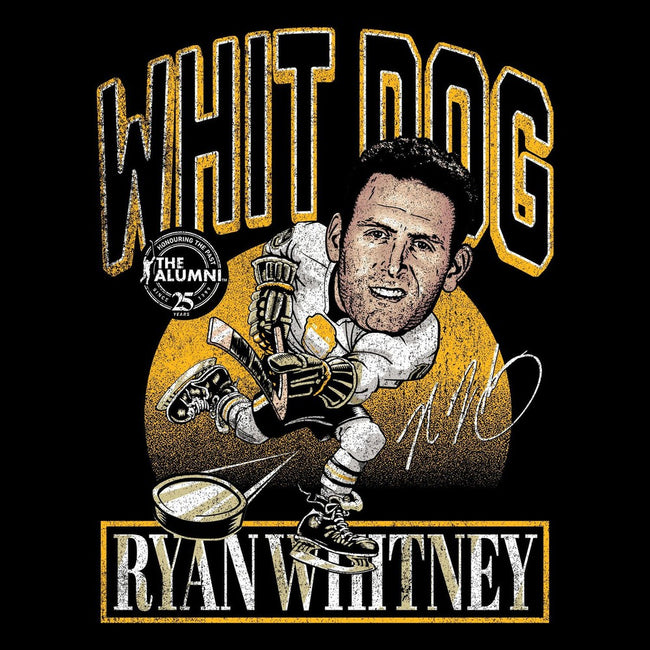 Spittin Chiclets x NHL Alumni Association Whit Dog Mineral Wash Tee-T-Shirts-Spittin Chiclets-Barstool Sports