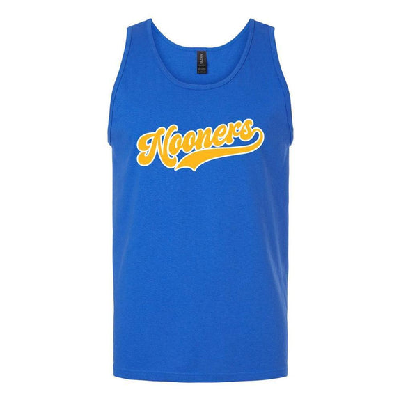 Nooners Script Tank-T-Shirts-Nooners-Blue-S-Barstool Sports