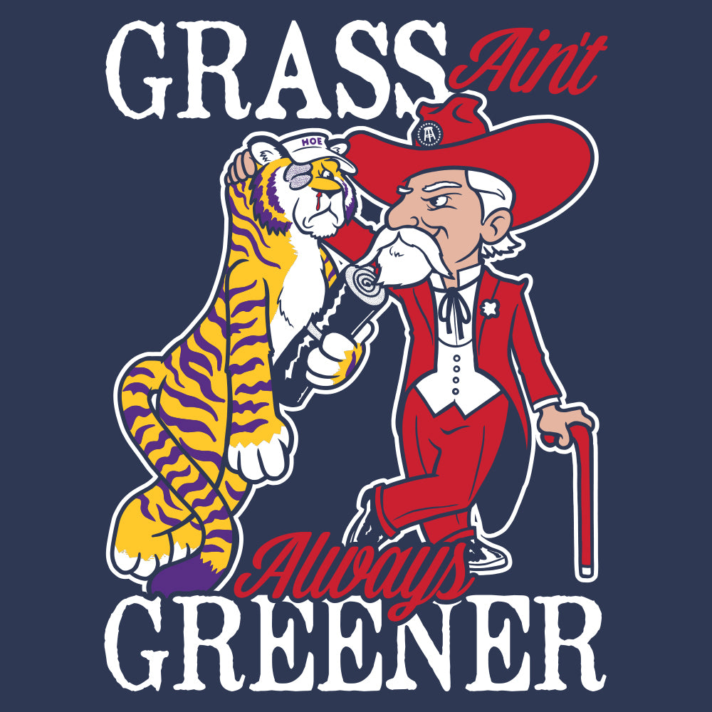 Grass Ain't Greener Pocket Tee-T-Shirts-Barstool U-Barstool Sports