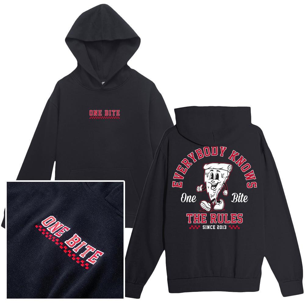 One Bite Checkered Hoodie-Hoodies & Sweatshirts-One Bite-Barstool Sports