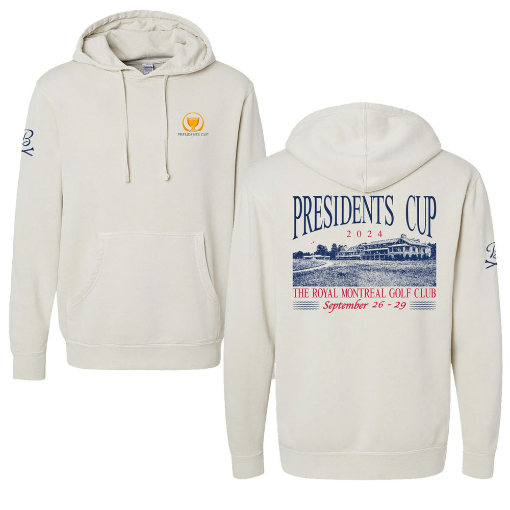 Barstool Golf x Presidents Cup Clubhouse Hoodie-Hoodies & Sweatshirts-Fore Play-Ivory-S-Barstool Sports