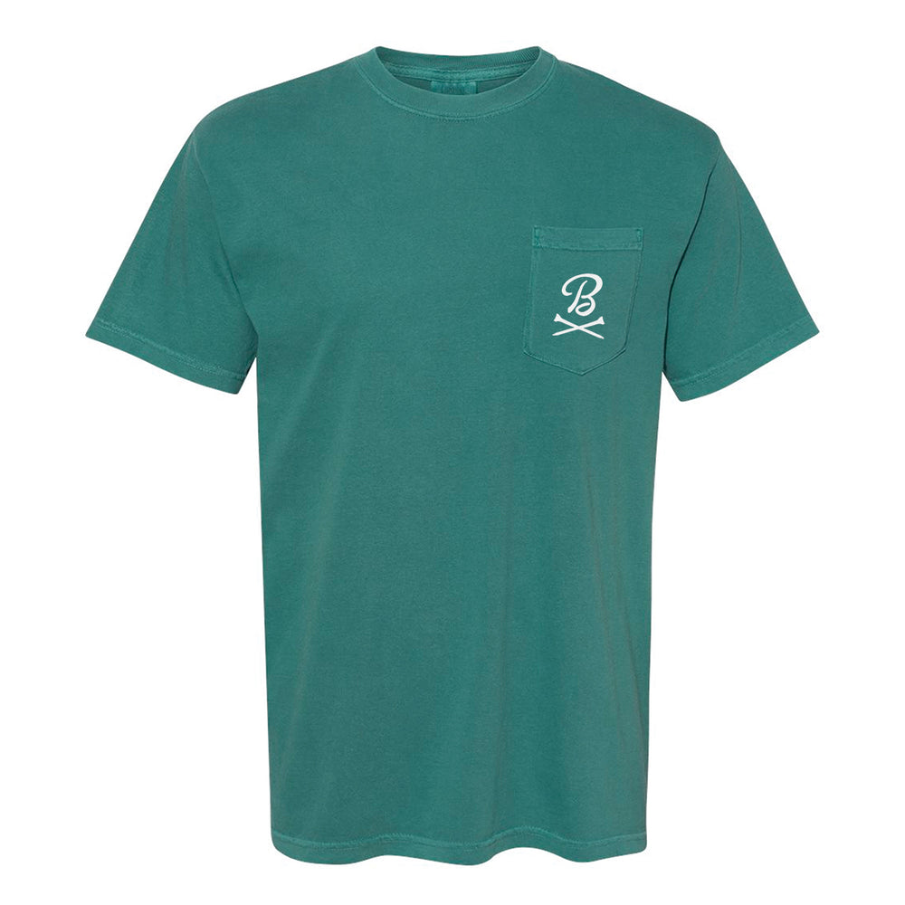 Barstool Golf II Pocket Tee-T-Shirts-Fore Play-Emerald-S-Barstool Sports