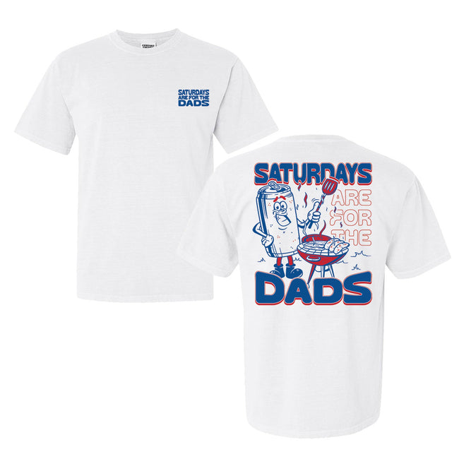 Saturdays Are For The Dads Grill Tee II-T-Shirts-SAFTB-Red-S-Barstool Sports